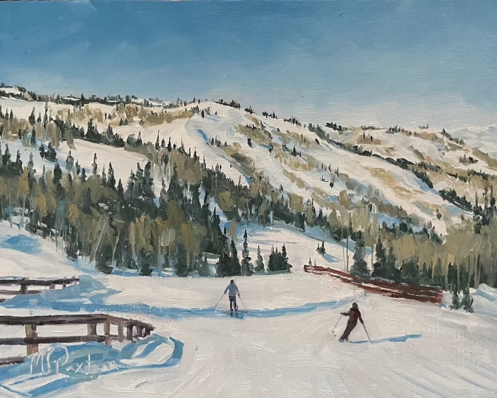 Bandana, Deer Valley 2024 - 8x10 - MSPaxton Fine Art