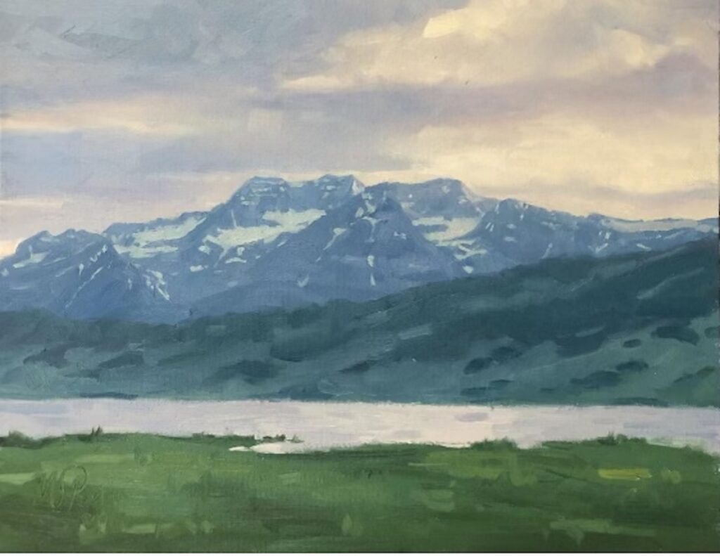 Leaving Midway - 11x14 - MSPaxton Fine Art