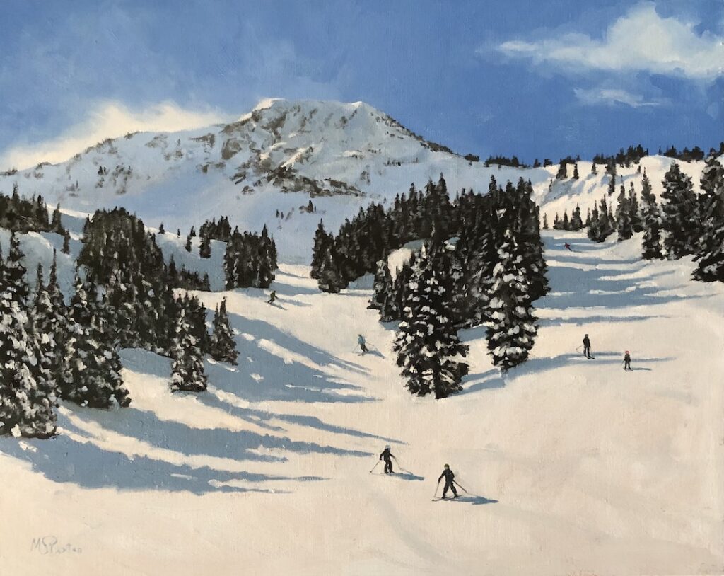 Party Lap, Alta 2023 - 16x20 - MSPaxton Fine Art