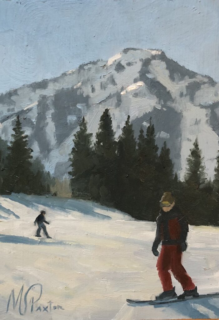 Ski Coach, Sundance 2022 - 5x7 - MSPaxton Fine Art