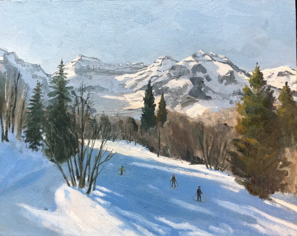 Ski Team Family, Sundance 2023 - 16x20 - MSPaxton Fine Art