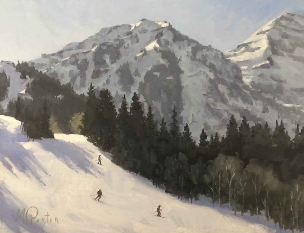 Sundance in February 2023 - 11x14 - MSPaxton Fine Art