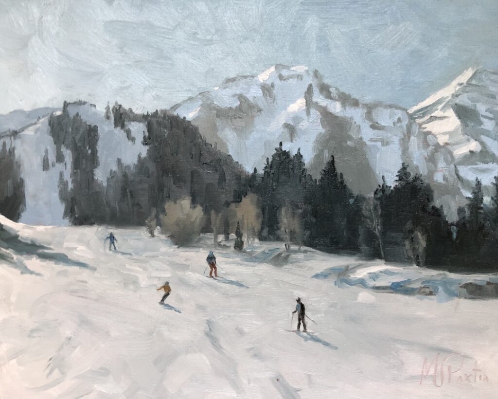 Sunny Sundance, 2022 - 8x10 - MSPaxton Fine Art