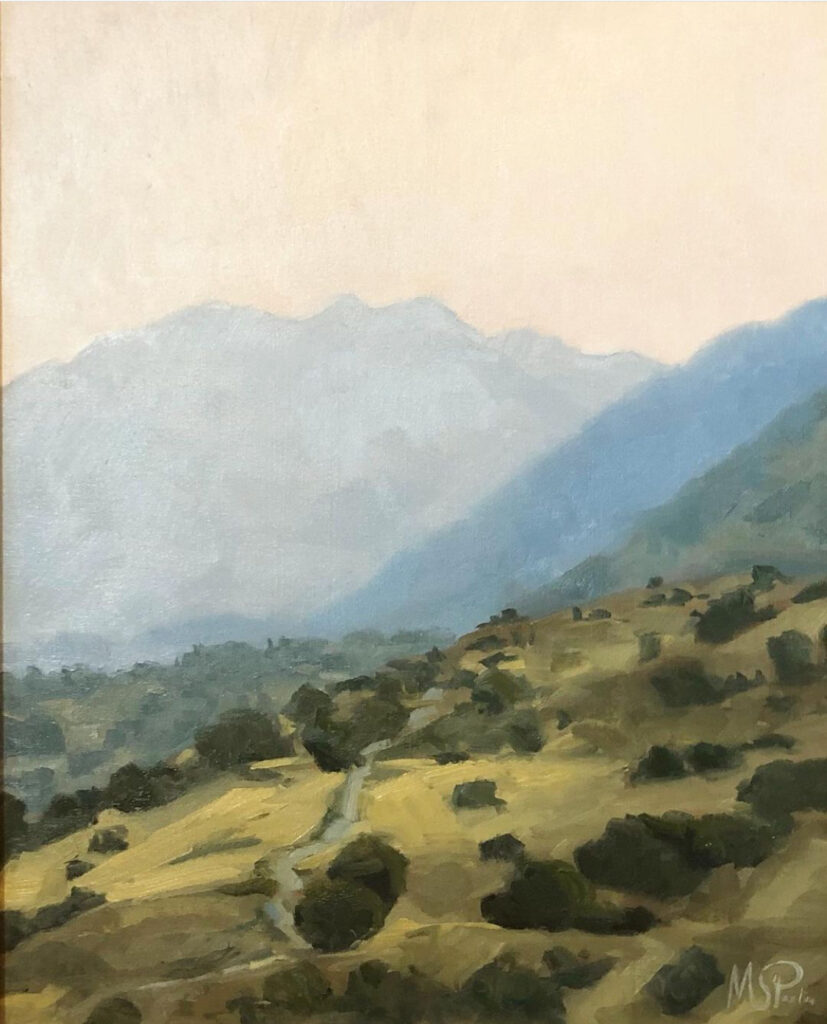 Timp from Slate Canyon - 2022 - 16x20 - MSPaxton Fine Art