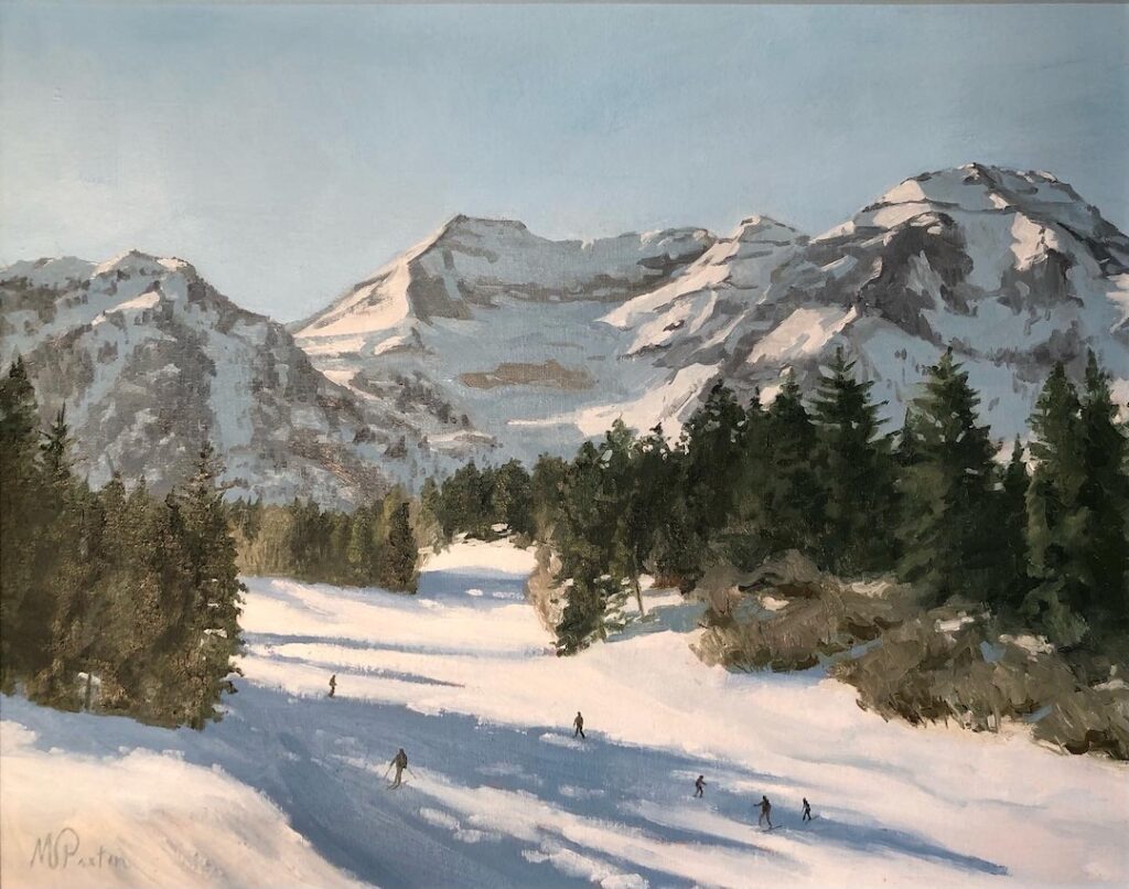 View from Outlaw Express, Sundance 2023 - 16x20 - MSPaxton Fine Art