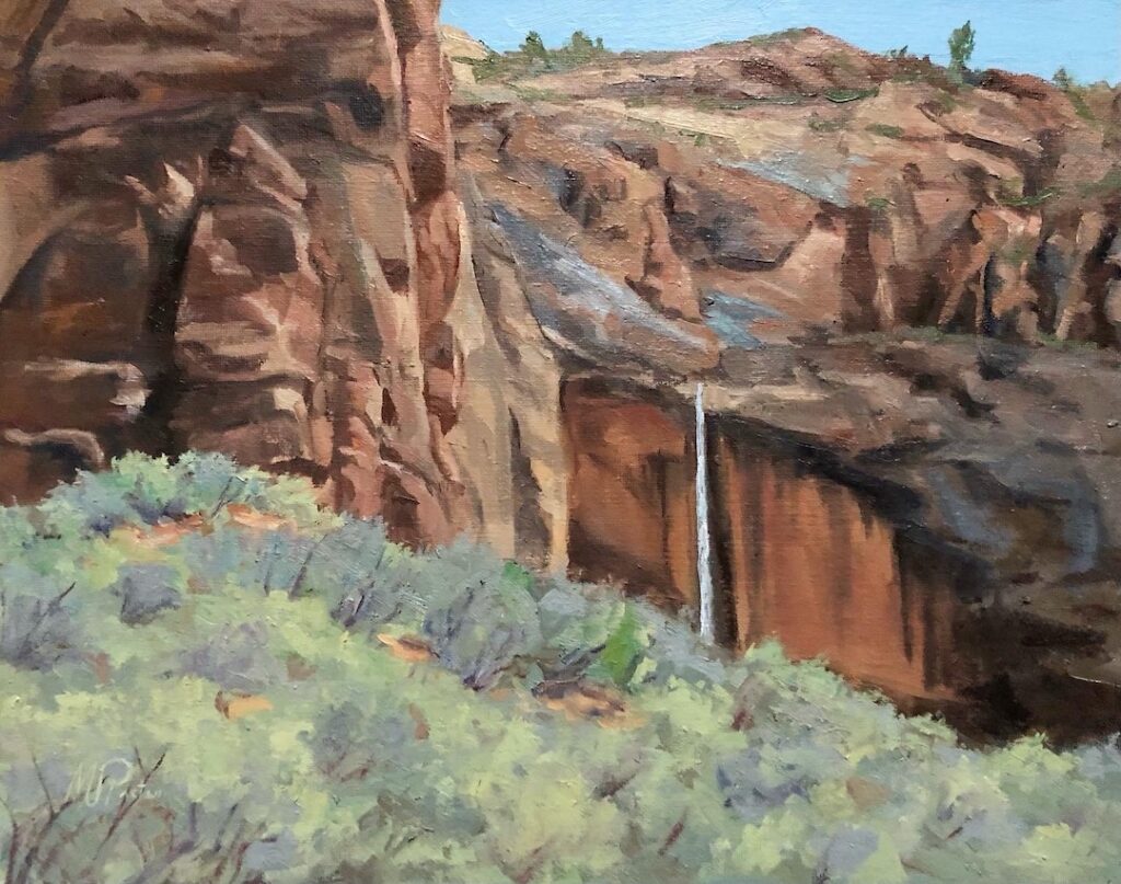 Weeping Rock - Zion 2023 - 11x14 - MSPaxton Fine Art